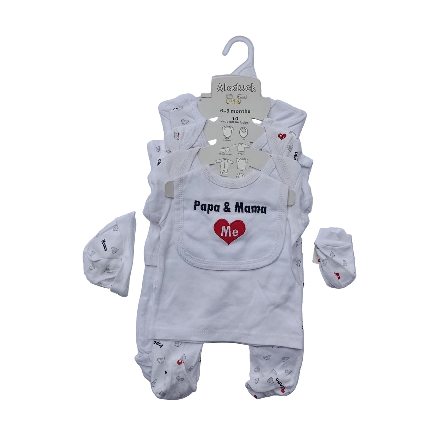SUIT 8PC COTTON