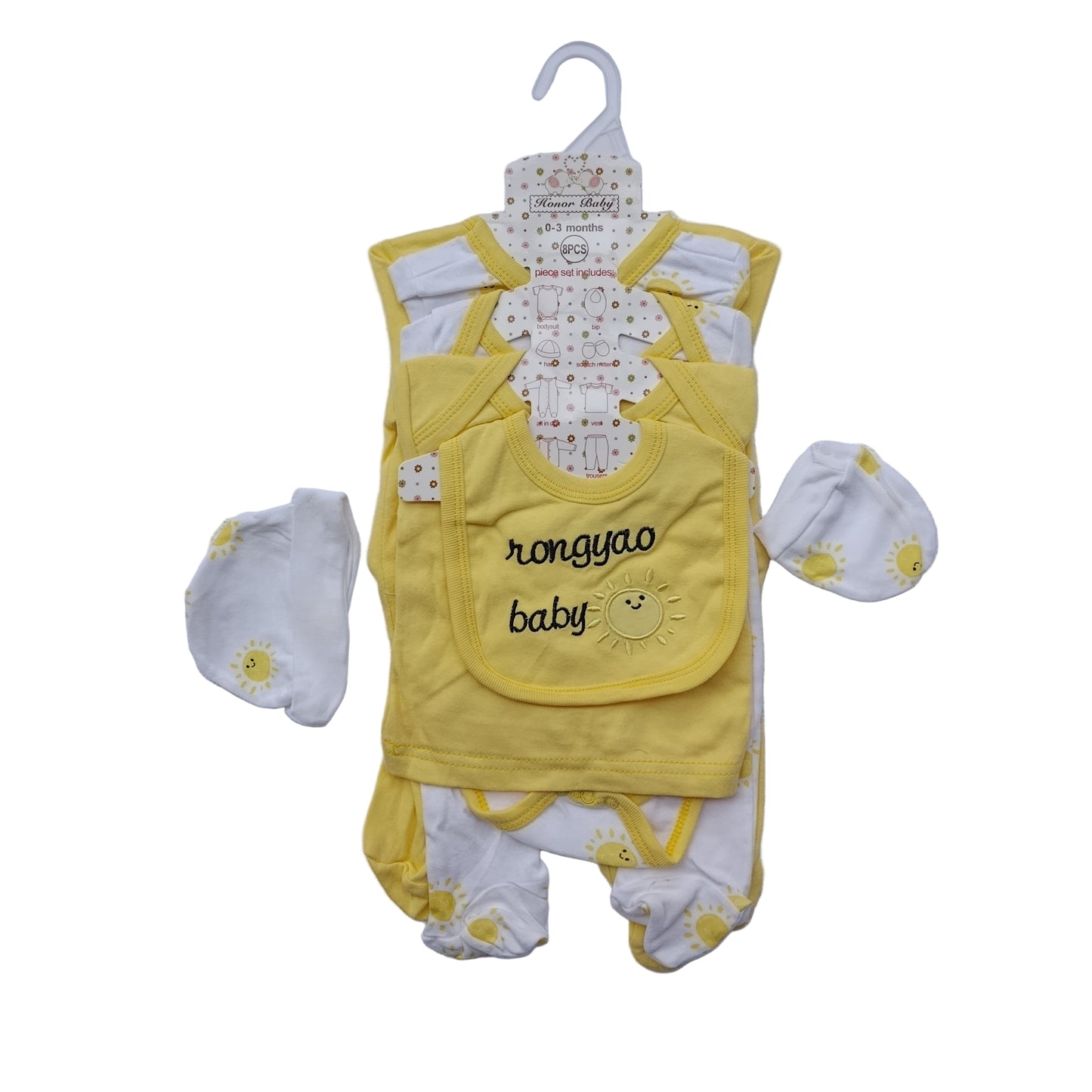SUIT 8PC COTTON