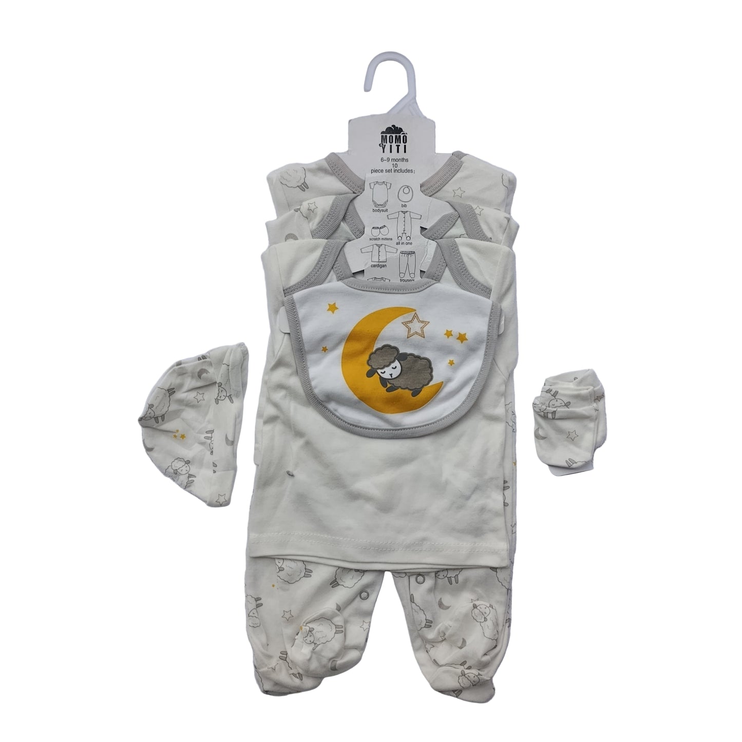 SUIT 8PC COTTON