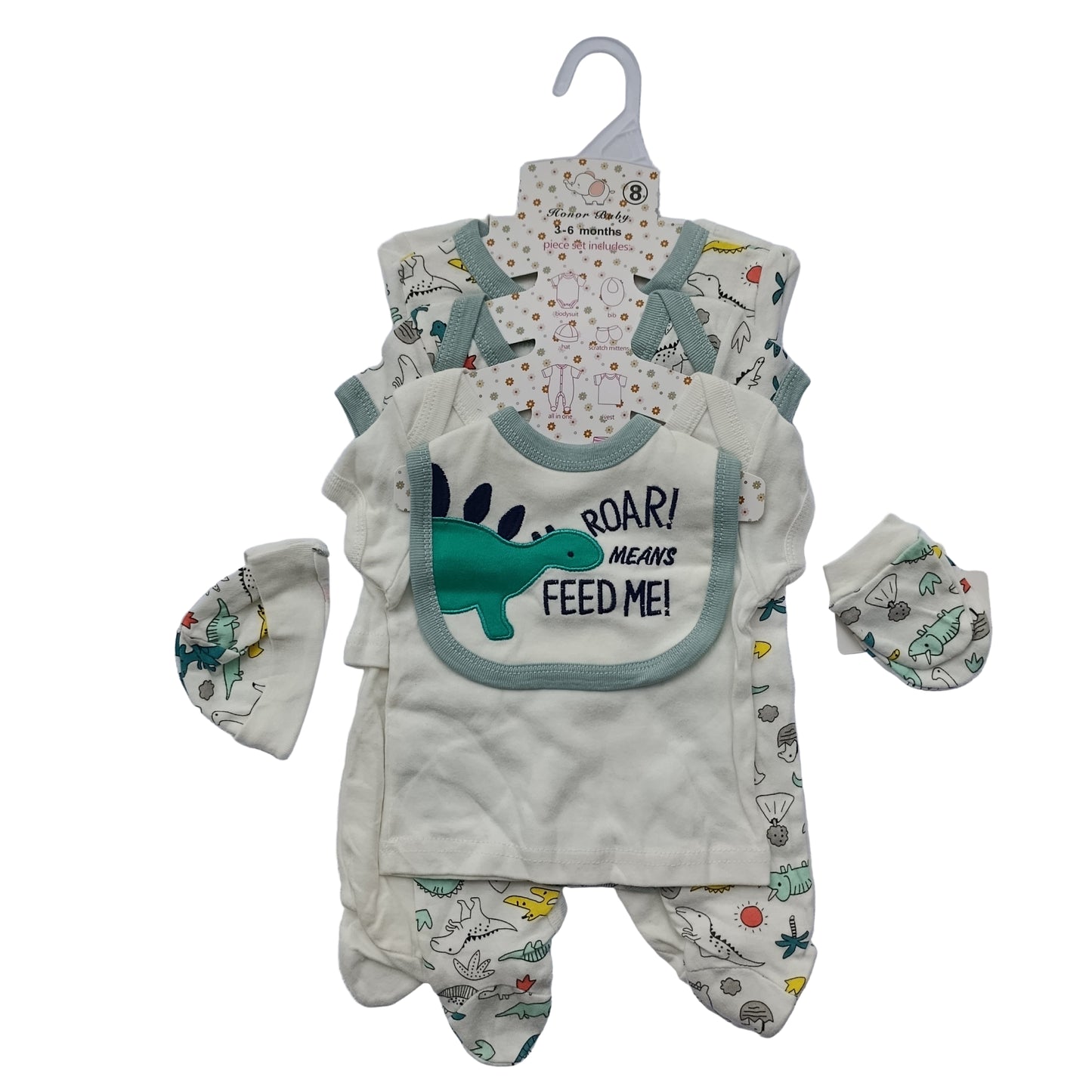 SUIT 8PC COTTON