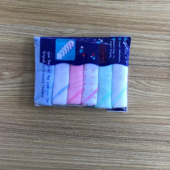 WASHCLOTHS 6PCS PCS
