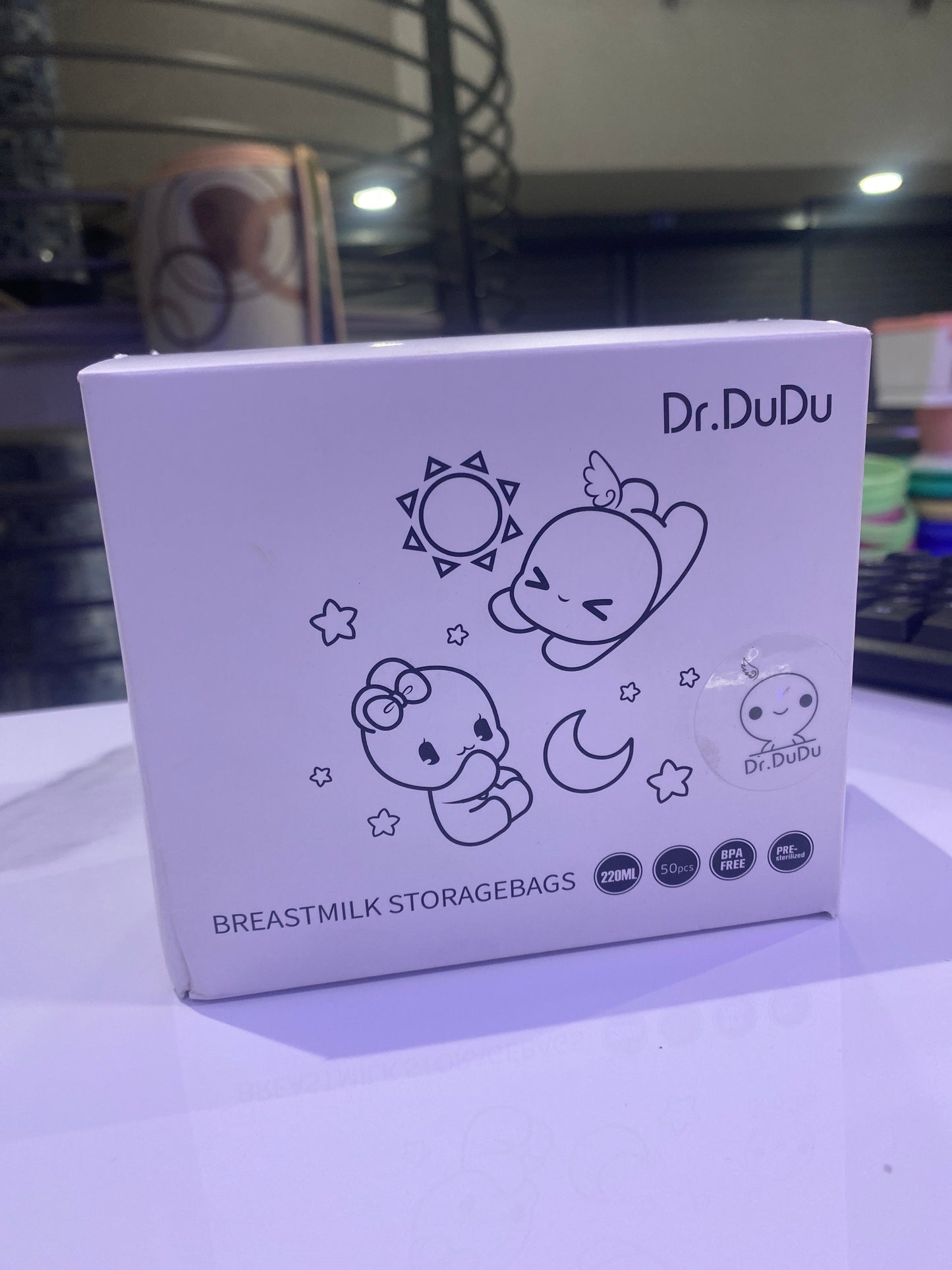 DR DUDU WHITE BREAST MILK STORAGE BAGS