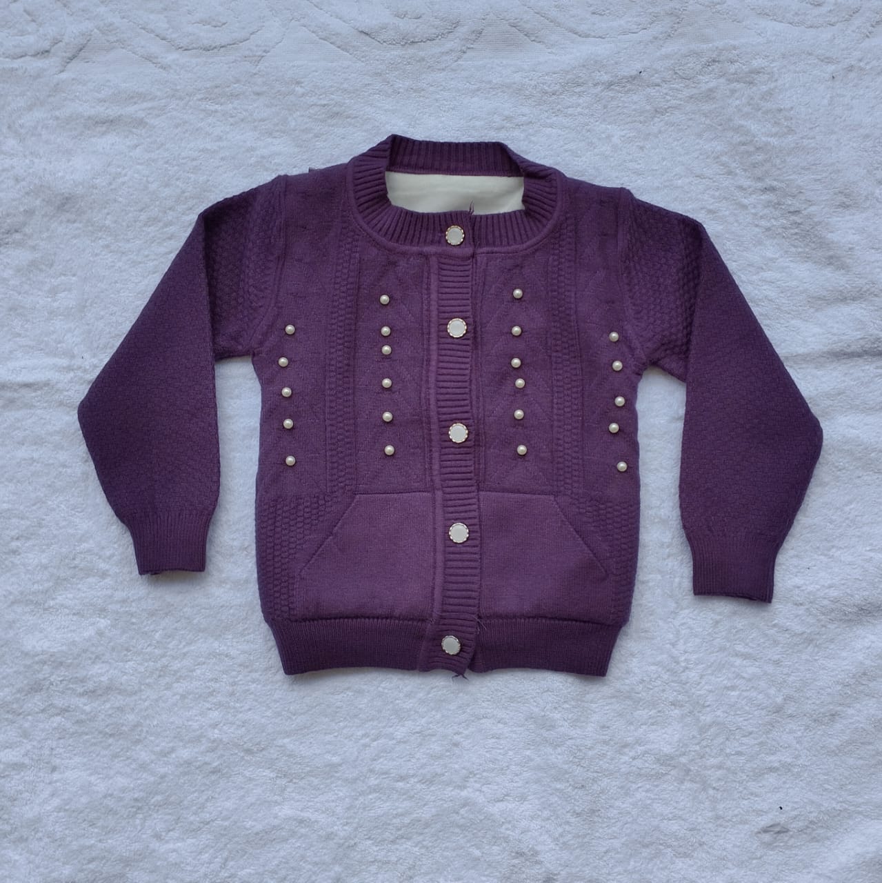SWEATER ROUND BUTTON (610)