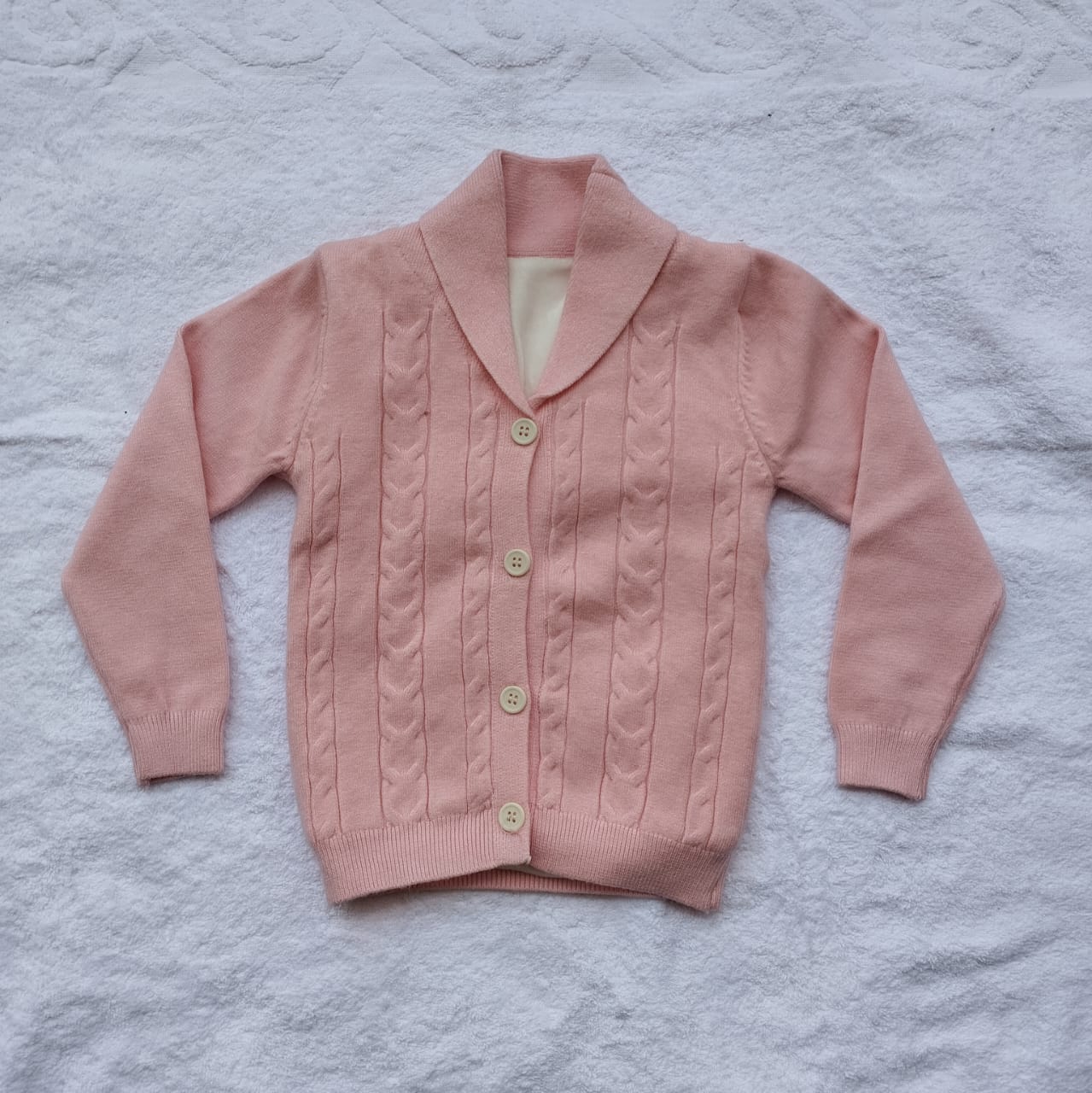SWEATER V NECK (BUTTON)