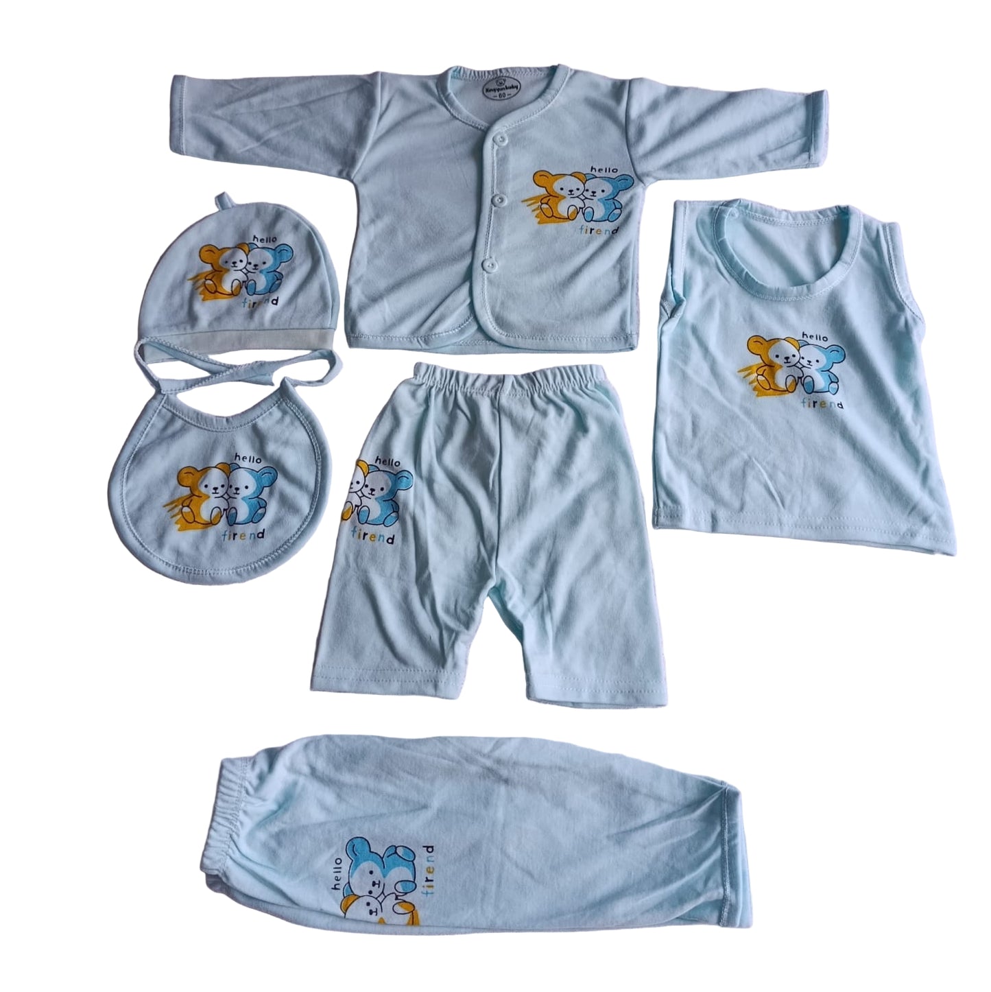 SUIT 6PC COTTON