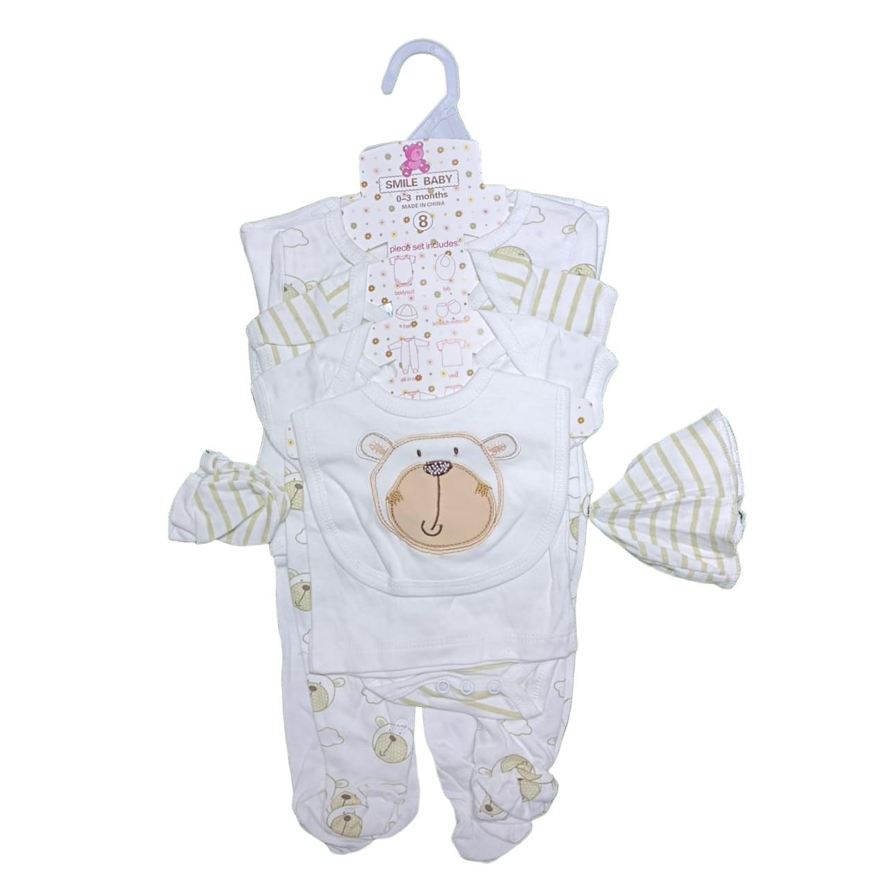 SUIT 8PC COTTON