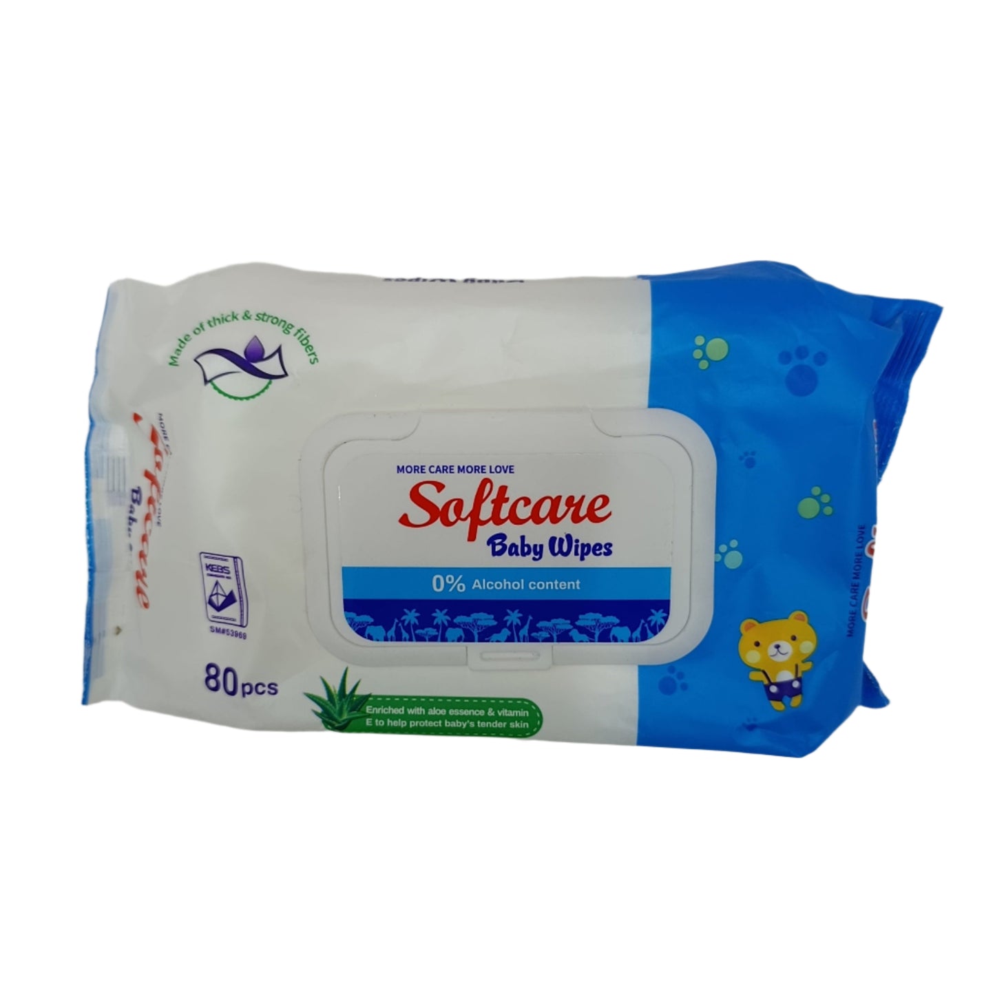 SOFTCARE WIPES PCS
