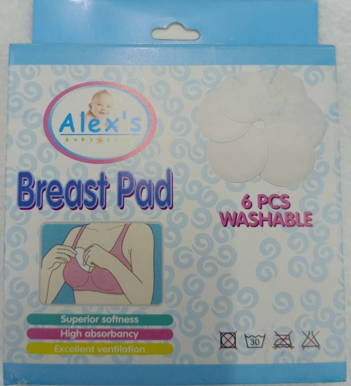 BREAST PAD 6PCS ALEXIS