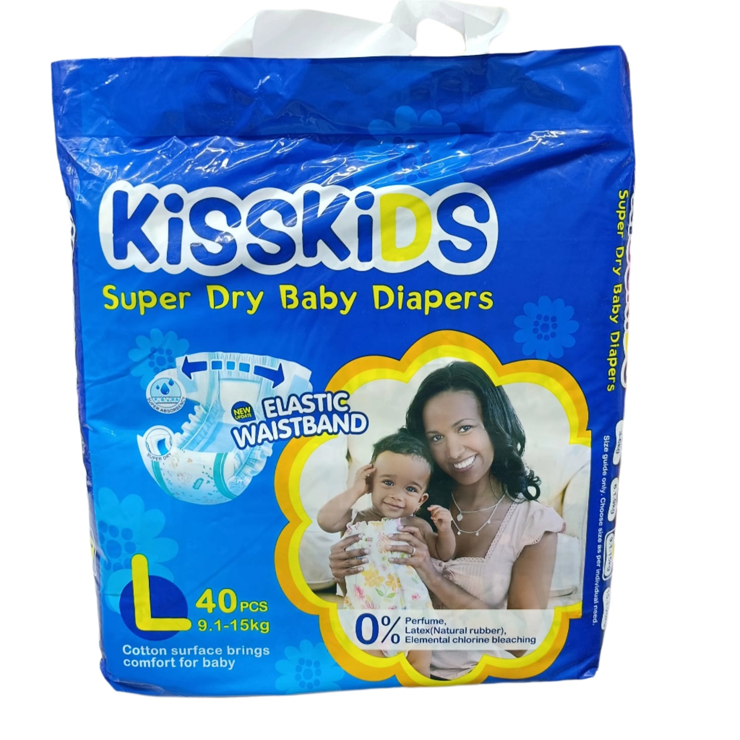 DIAPER KISSKID BLUE