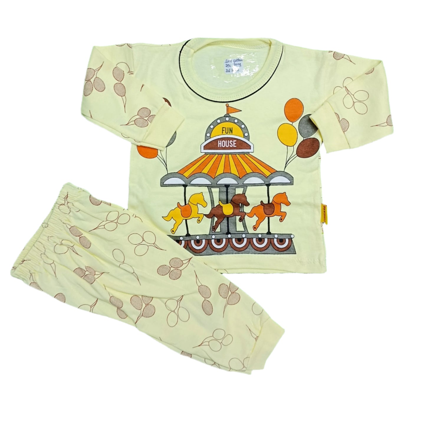 SUIT COTTON 2PC LONG