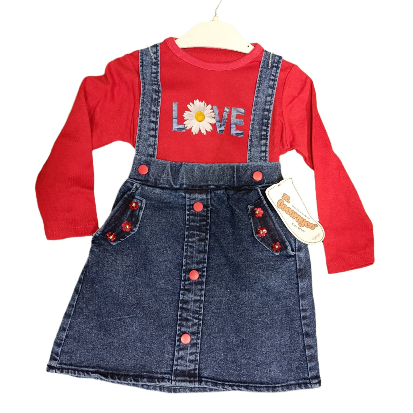 DRESS SUSPENDER JEANS