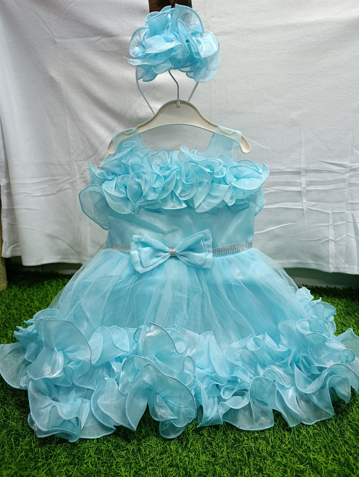 DRESS FANCY NET