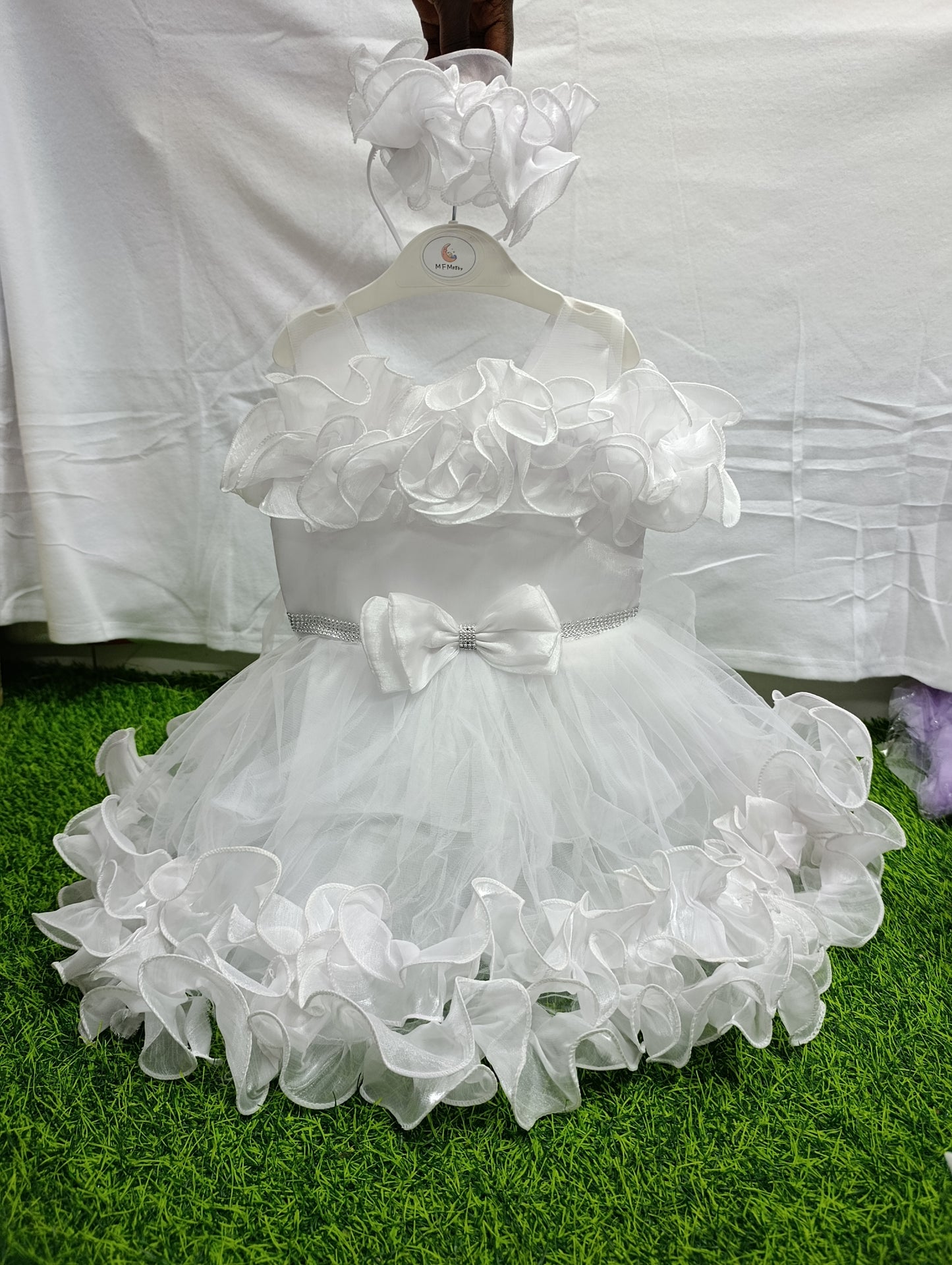 DRESS FANCY NET