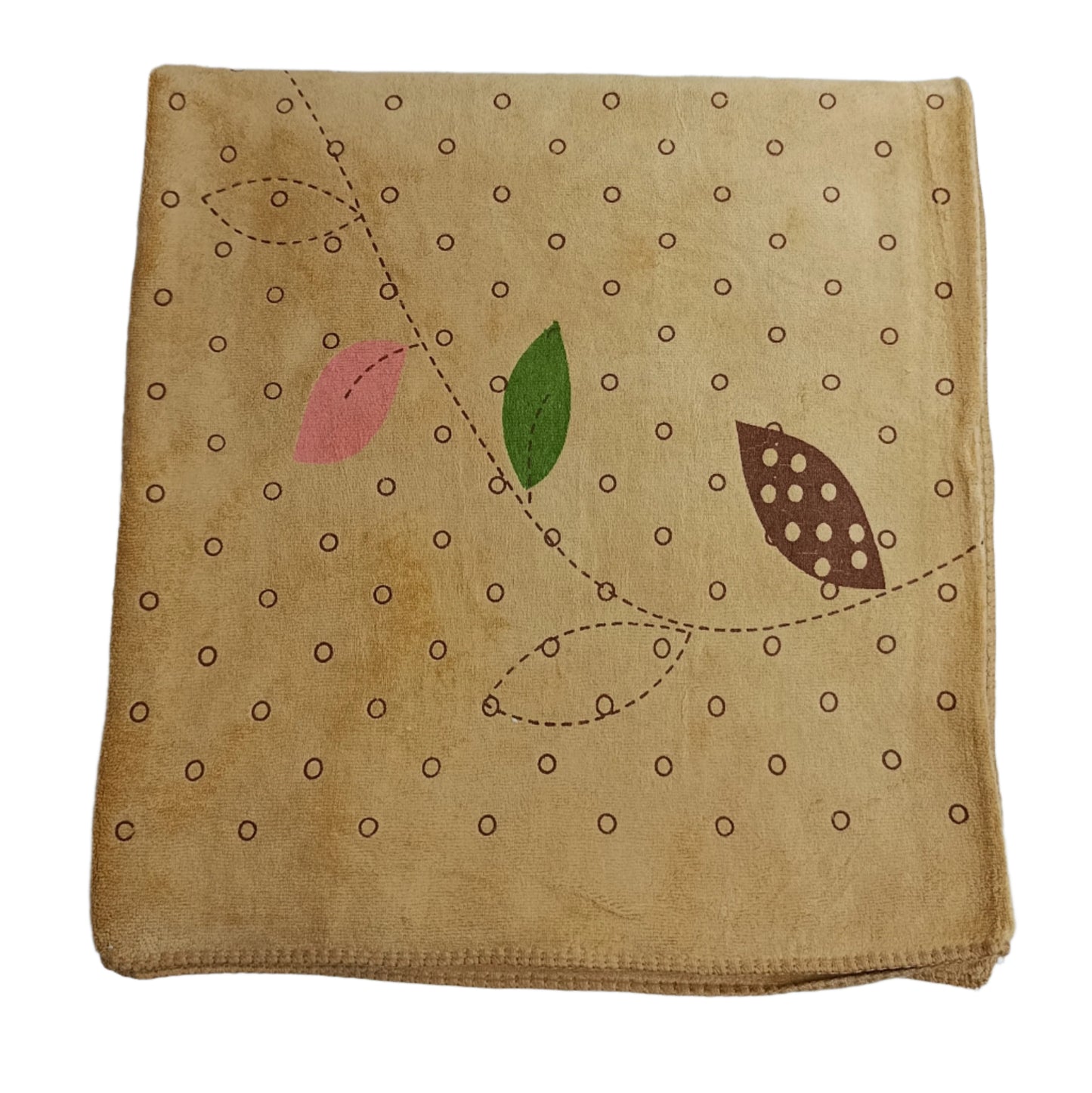 TOWEL CIRCLED FLOWER