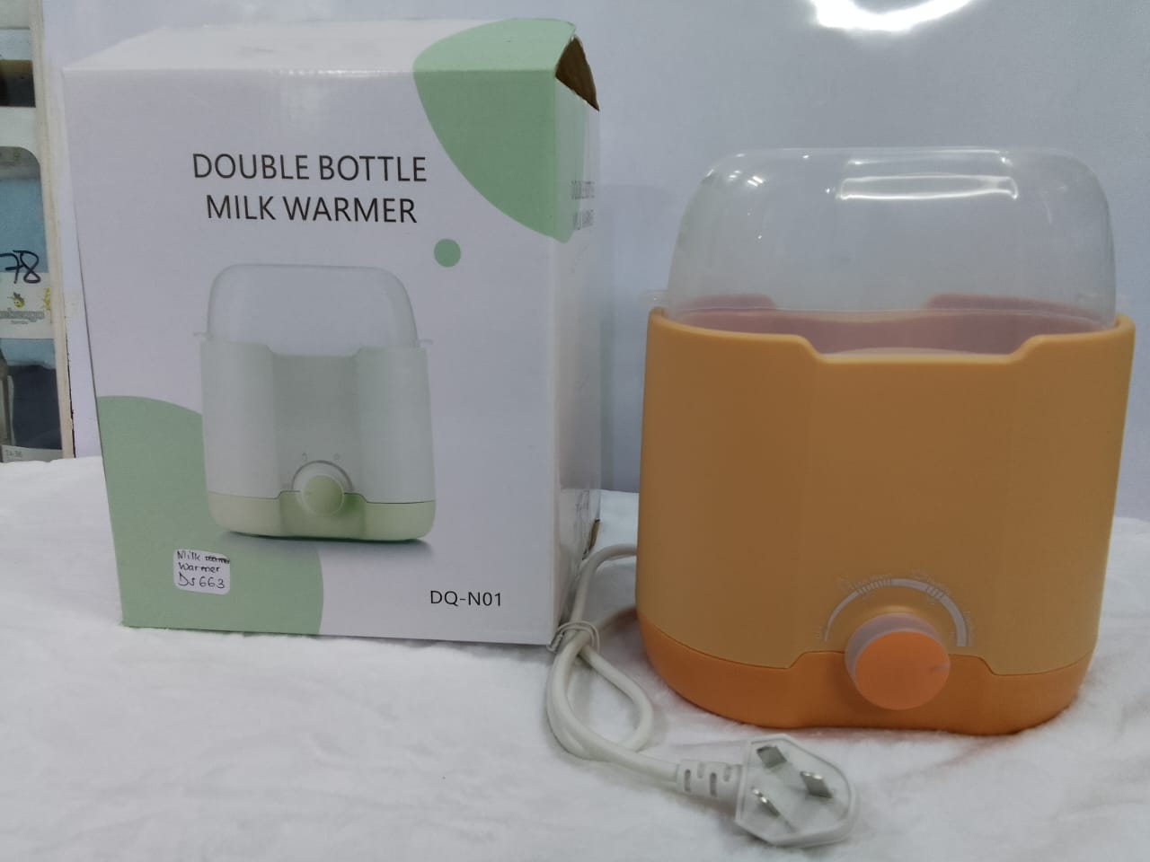 DOUBLE BOTTLE MILK WARMER