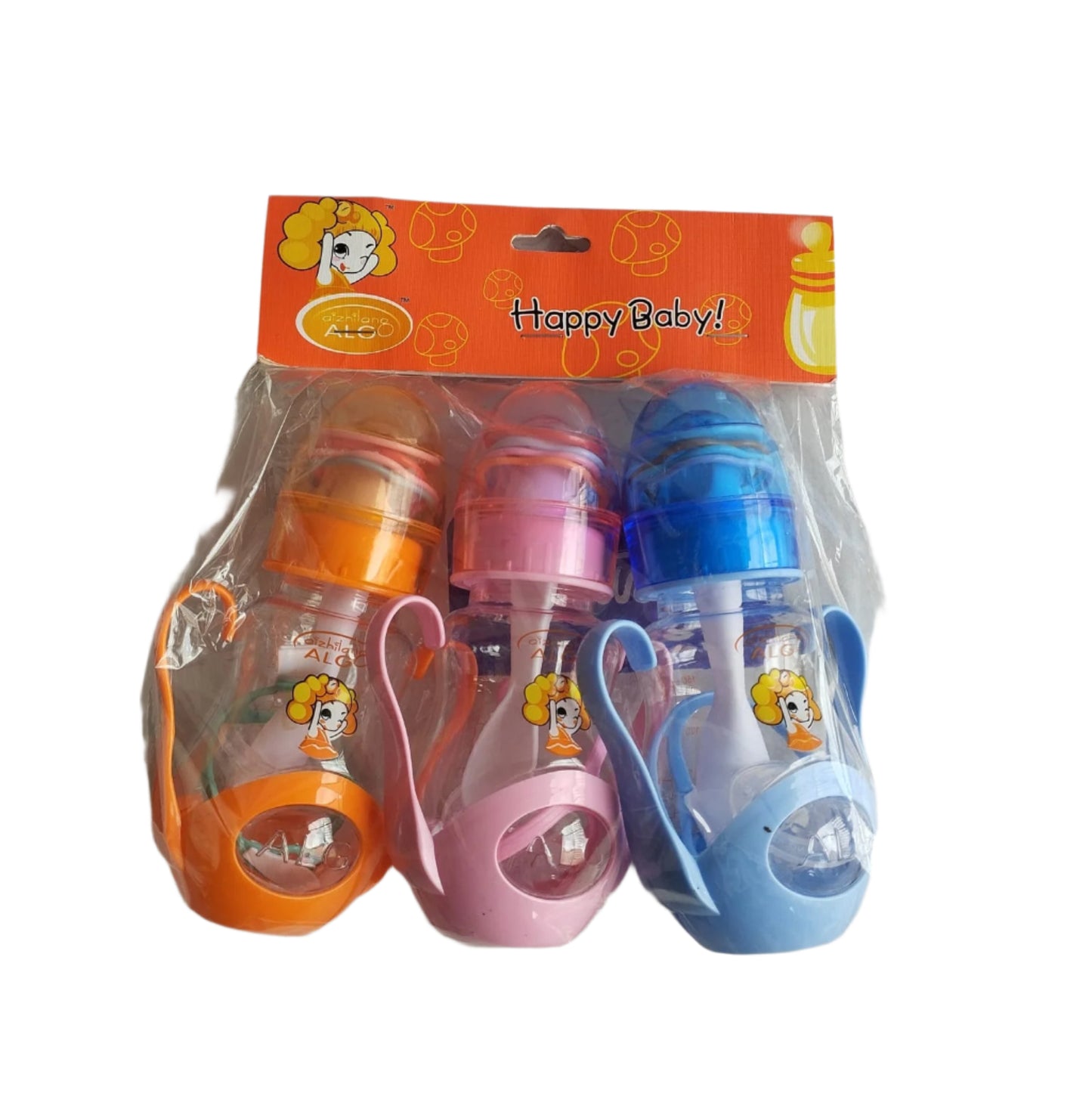 HAPPY BABY FEEDING BOTTLES SET