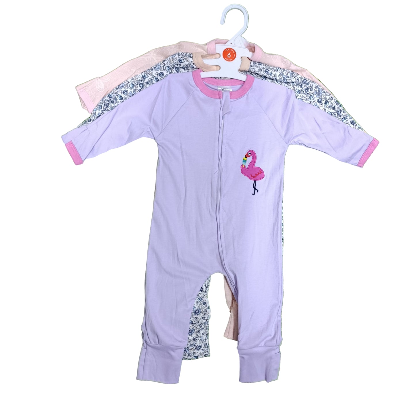 ROMPER 3 PACK (WITH ZIP)