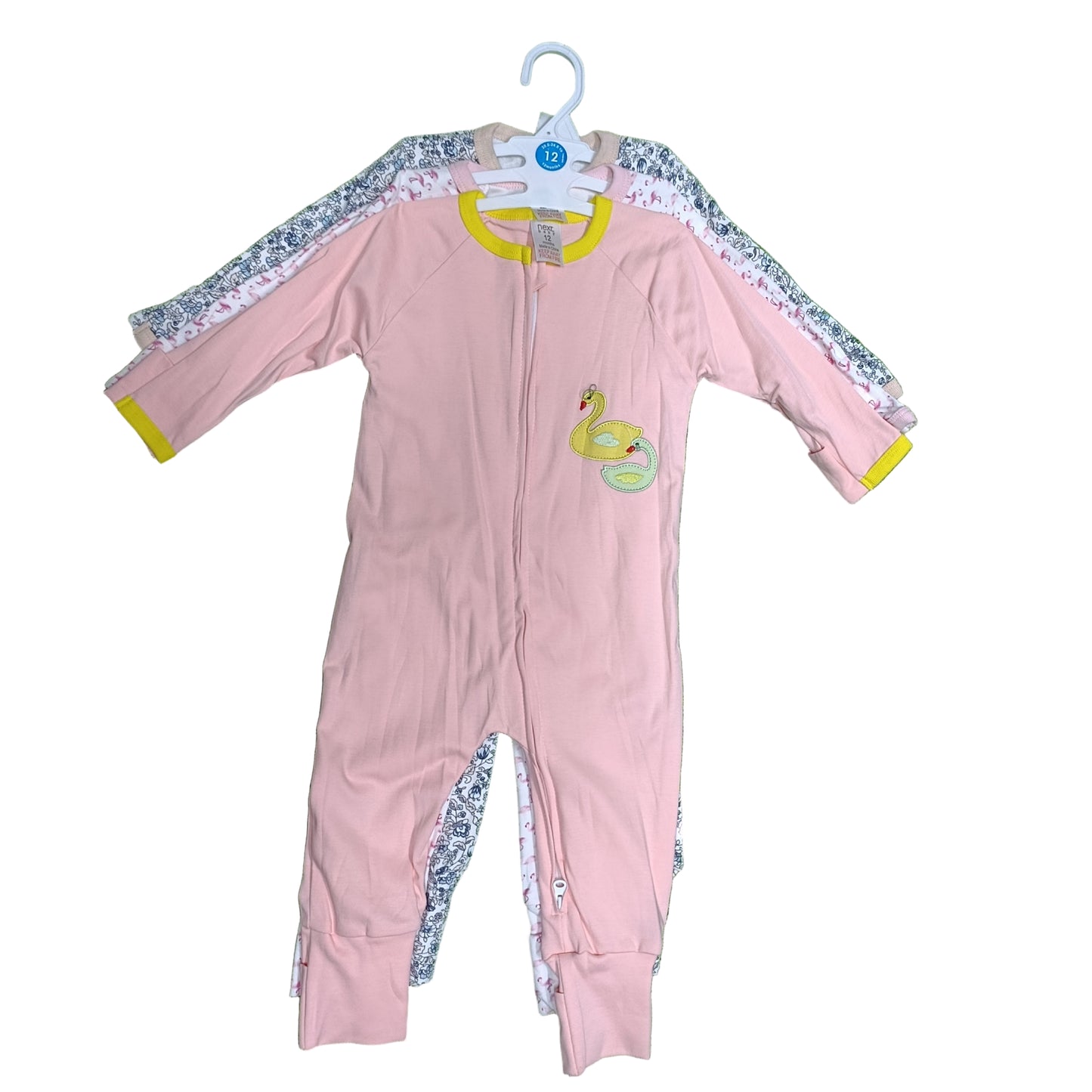 ROMPER 3 PACK (WITH ZIP)