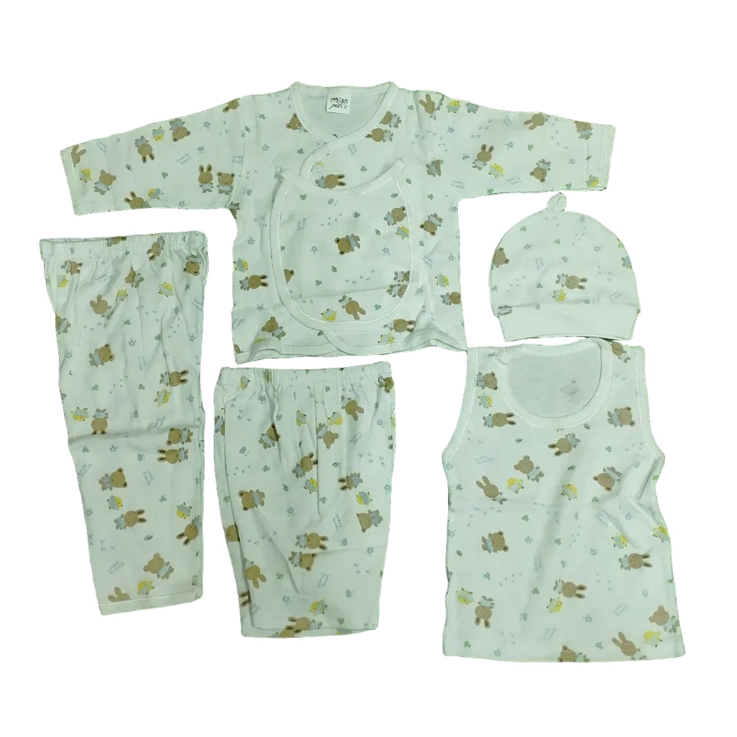 SUIT 6PC COTTON (PRINTED)