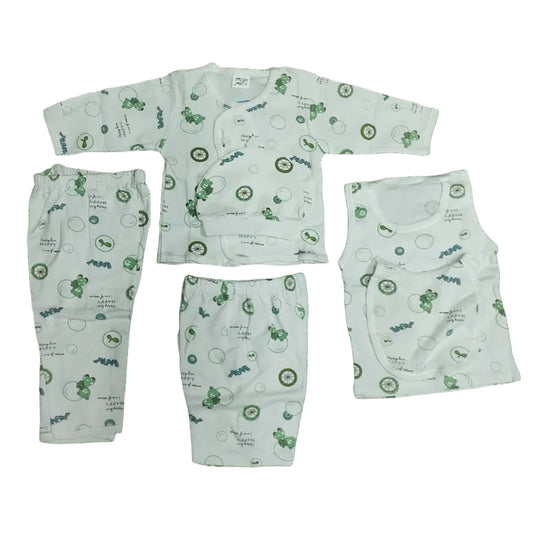 SUIT 6PC COTTON (PRINTED)