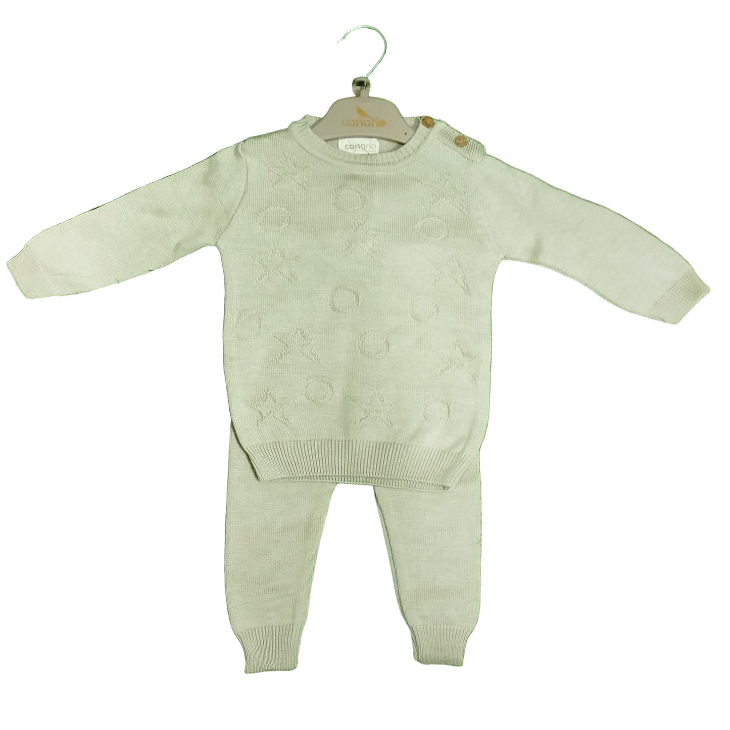 SUIT KNITTED 2PC 40006