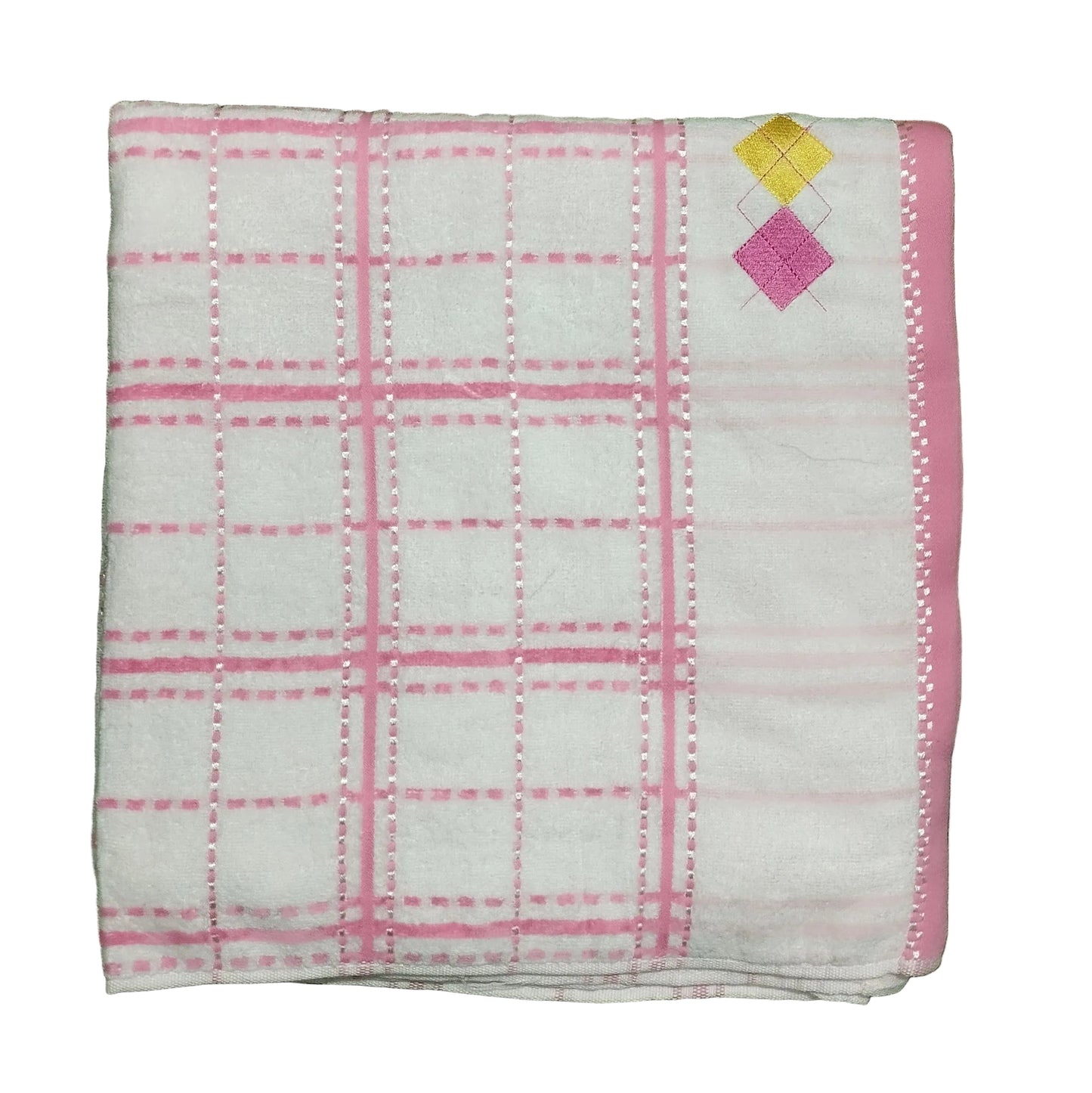 TOWEL CHECKED STRIPES