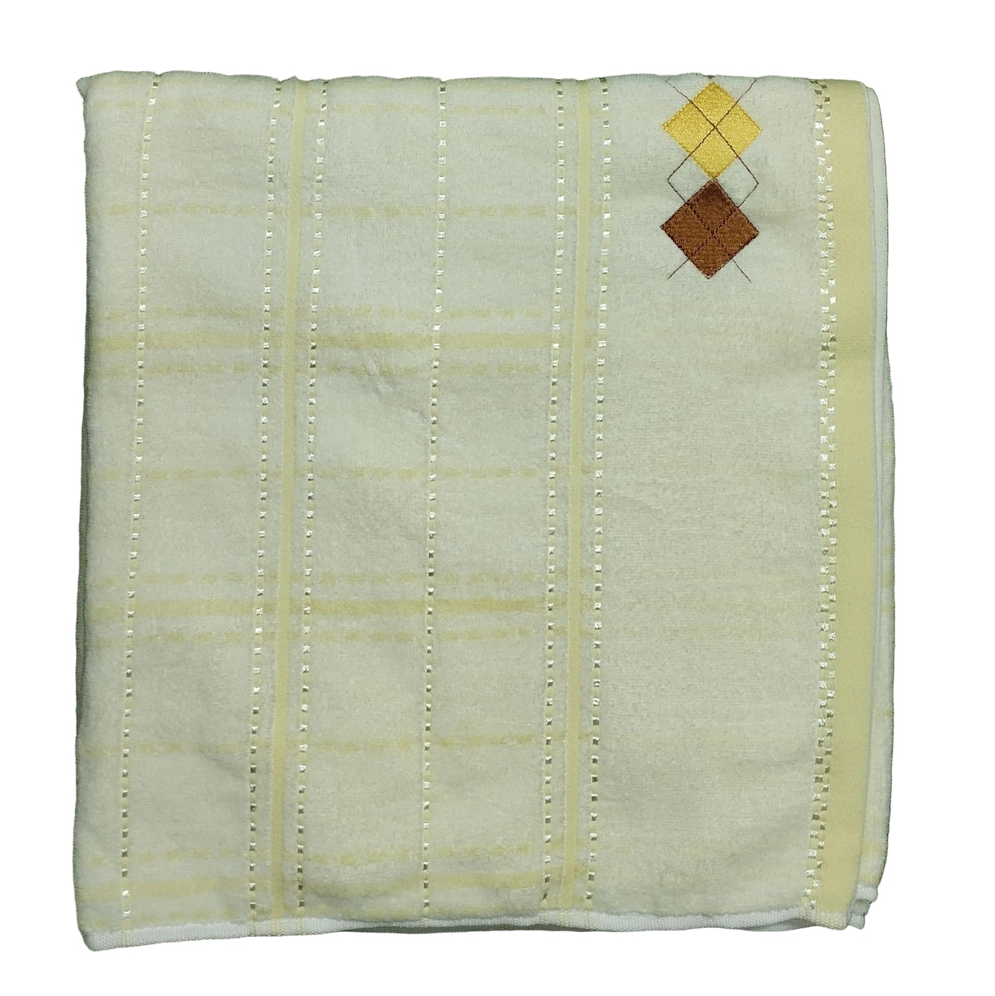 TOWEL CHECKED STRIPES