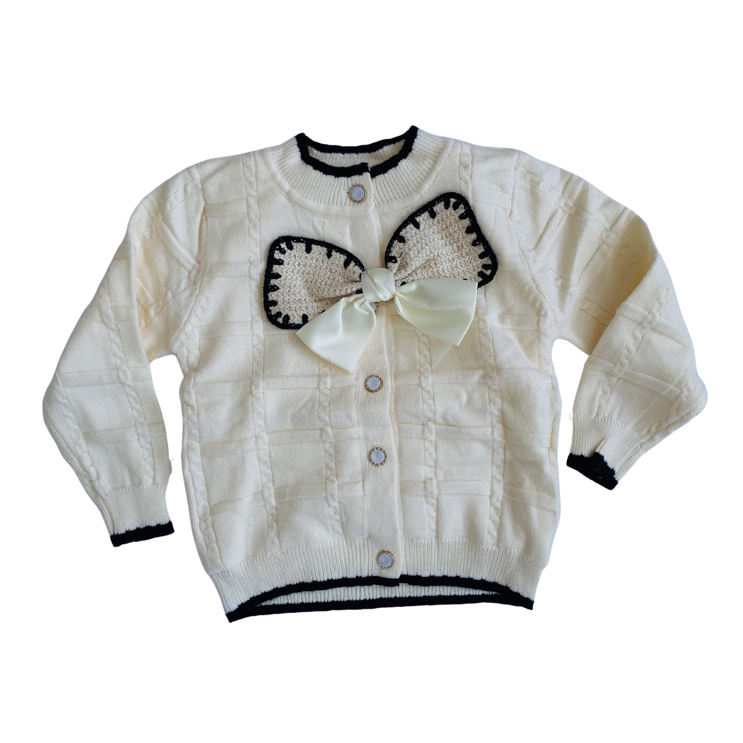 SWEATER GIRL BOWTIE