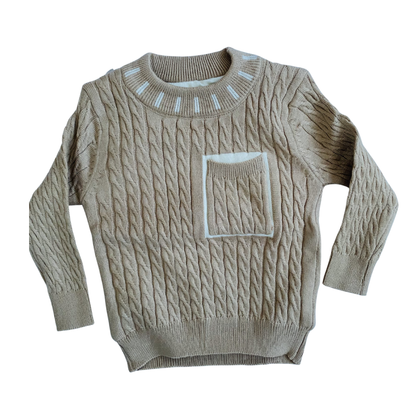 SWEATER BOY ROUND POCKET 65D