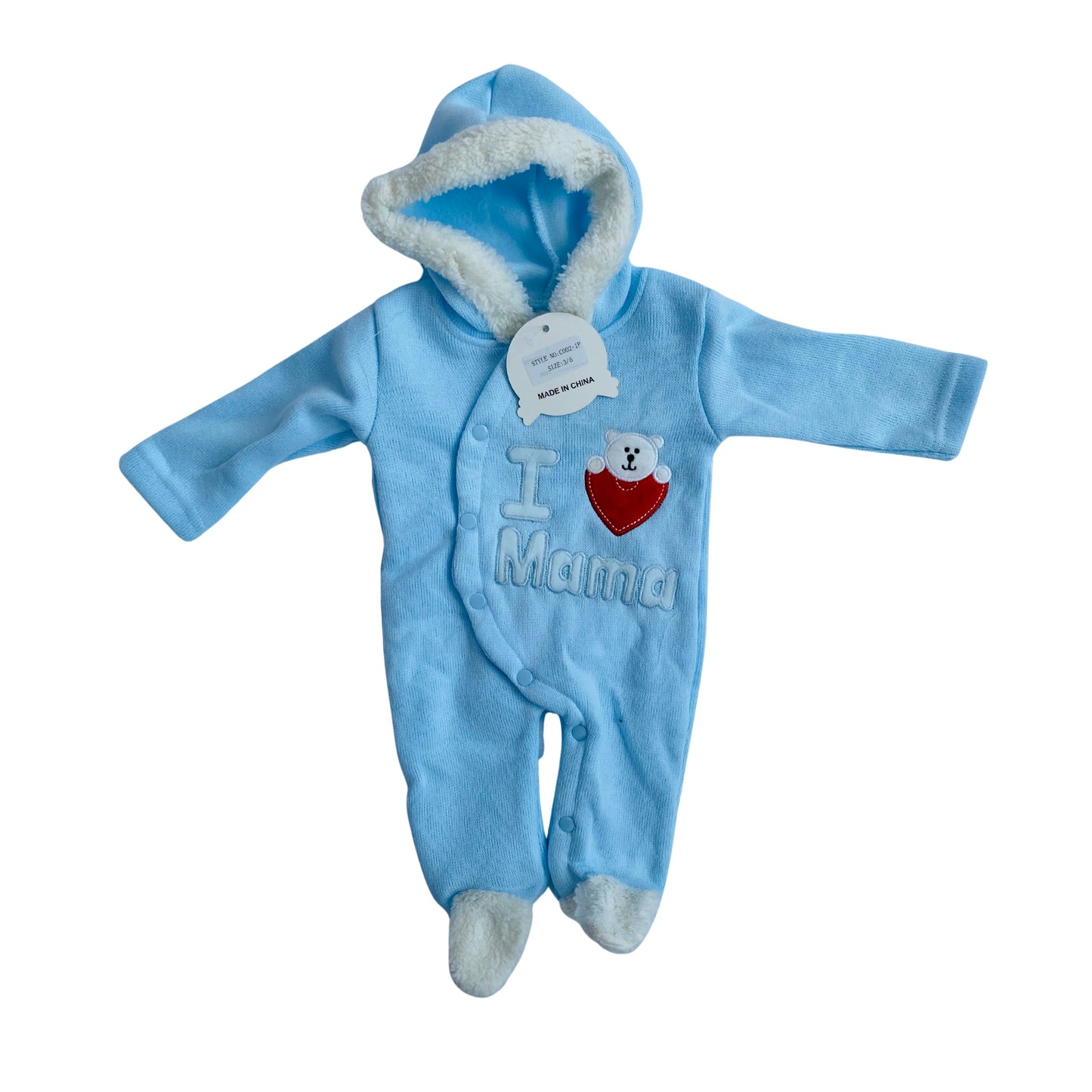 ROMPER I LOVE MAMA (KNITTED) 45D