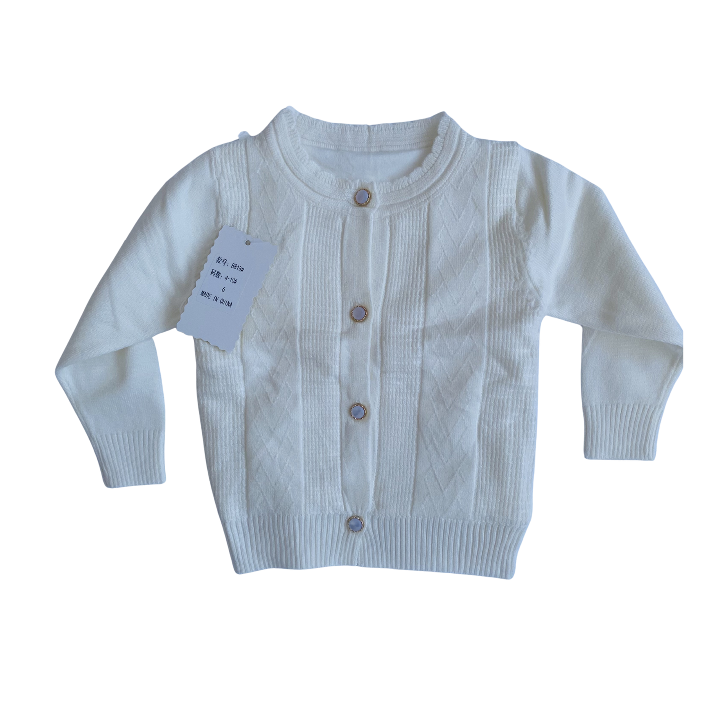 SWEATER BOTTON GIRL 5700
