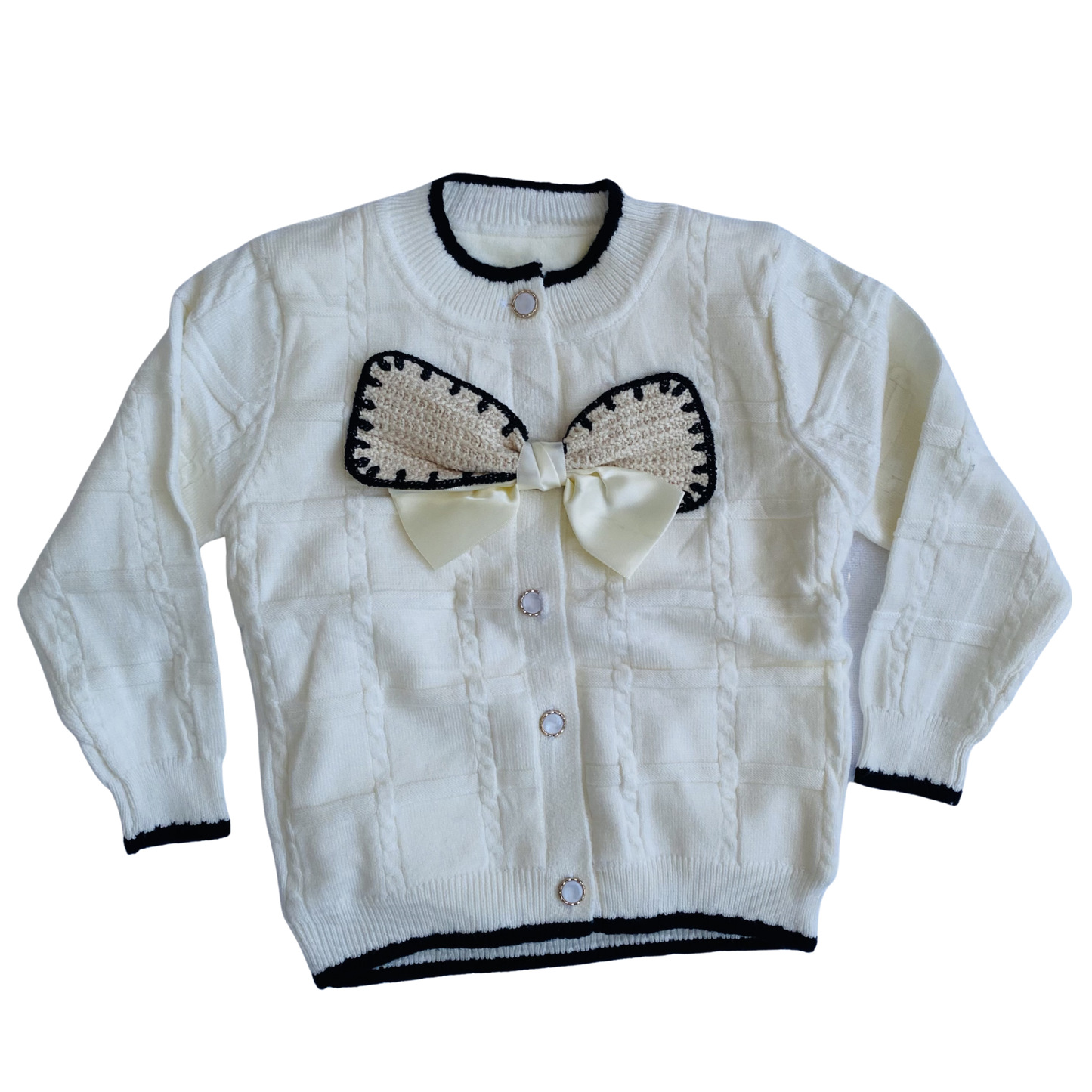 SWEATER GIRL BOWTIE