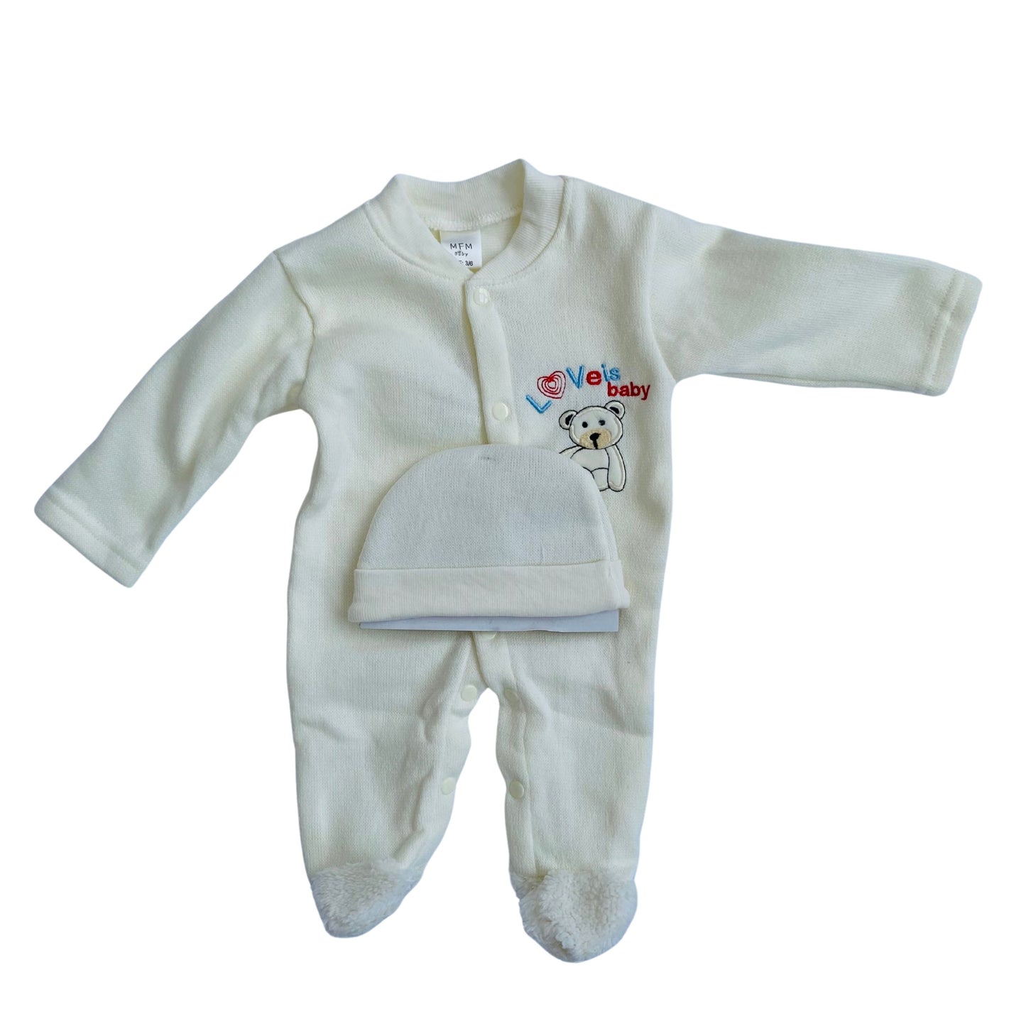 ROMPER LOVE IS BABY FLUFFY  45D