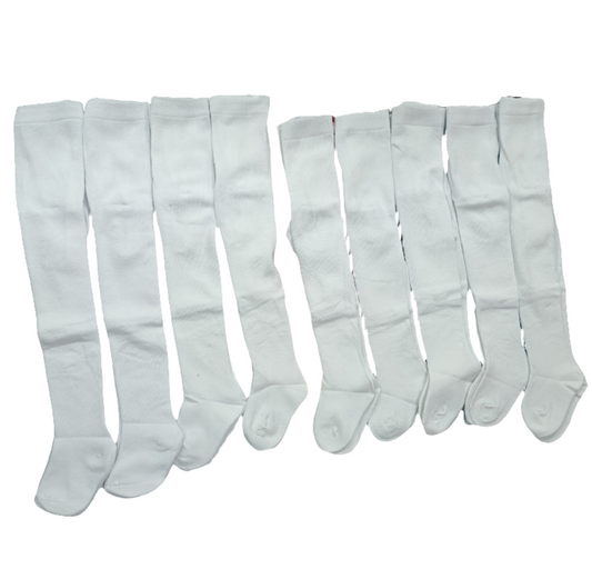 STOCKING PLAIN WHITE