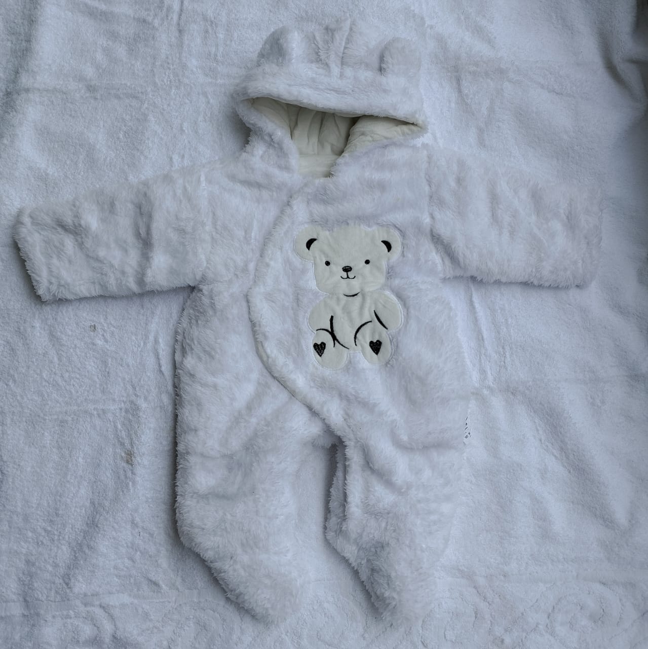 ROMPER HEAVY FLUFFY (TEDDY BEAR)