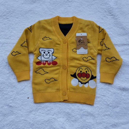 SWEATER KIDS BUTTON (CLOUD)