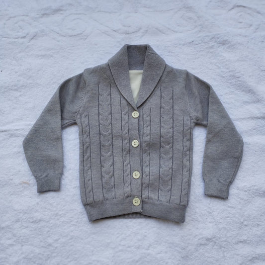 SWEATER V NECK  (BUTTON)