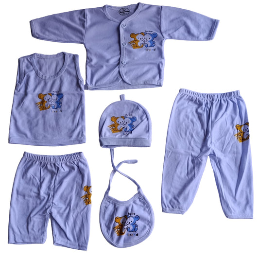 SUIT 6PC COTTON