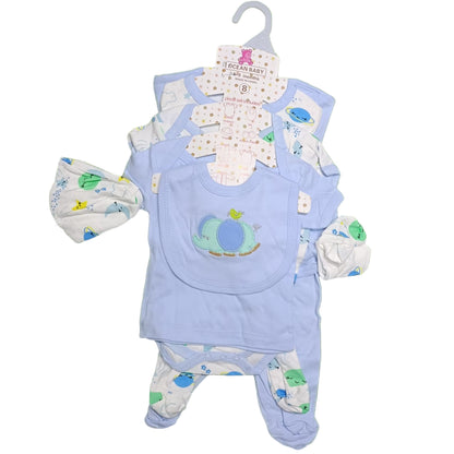 SUIT 8PC COTTON