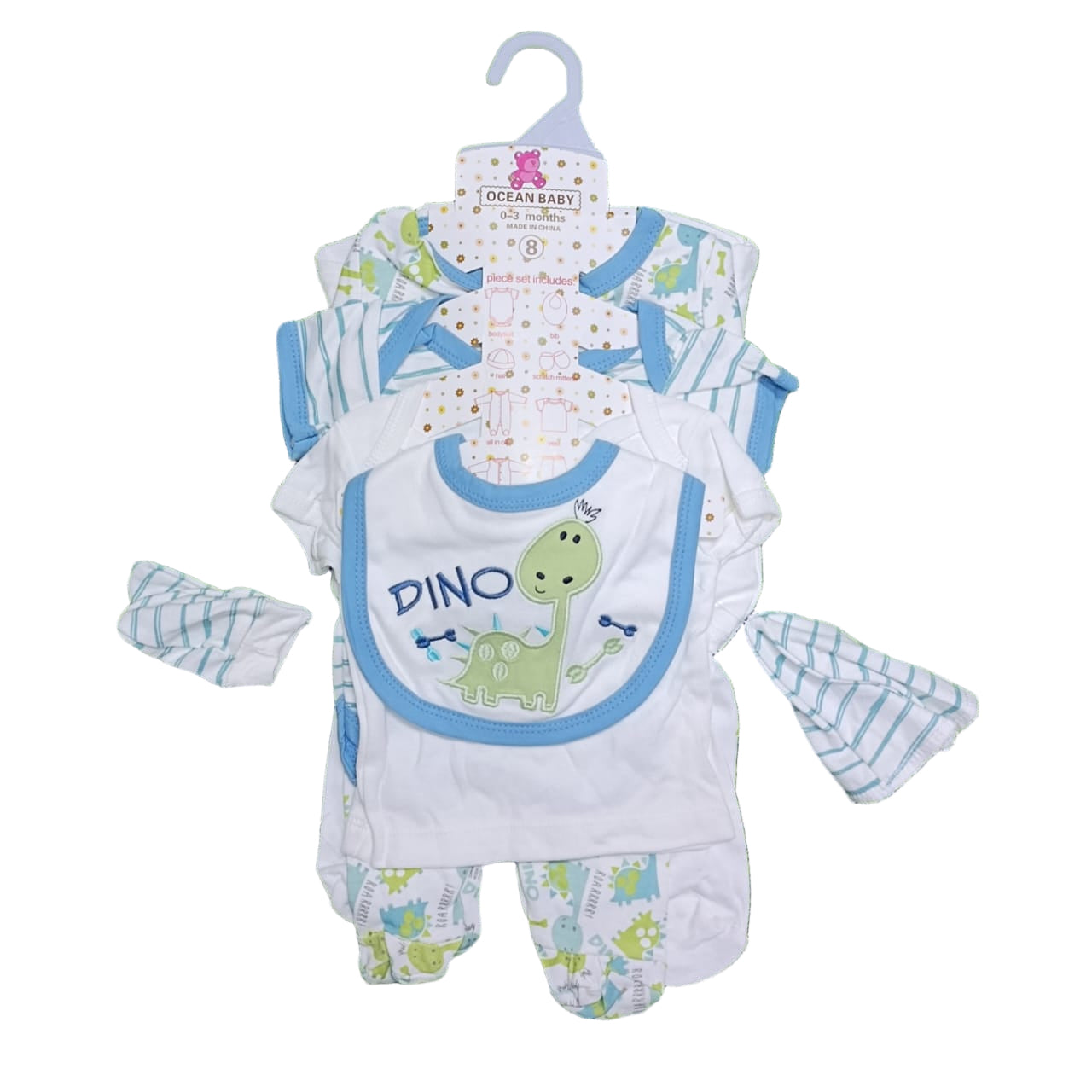 SUIT 8PC COTTON