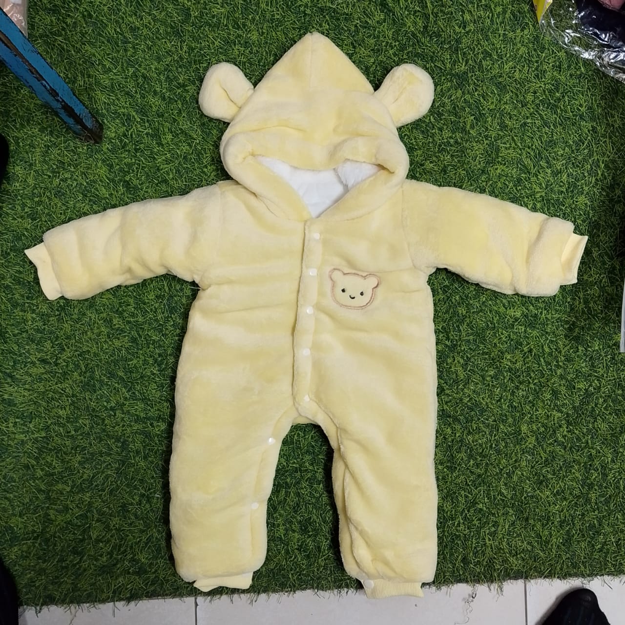 HEAVY ROMPER SWADE OPEN LEG