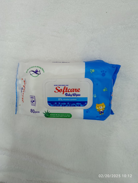 SOFTCARE WIPES PCS