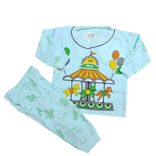SUIT COTTON 2PC LONG