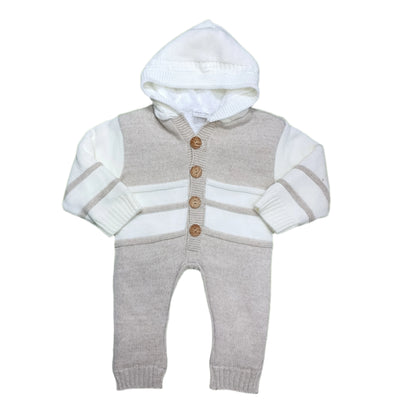 KNITTED DOUBLE ROMPER