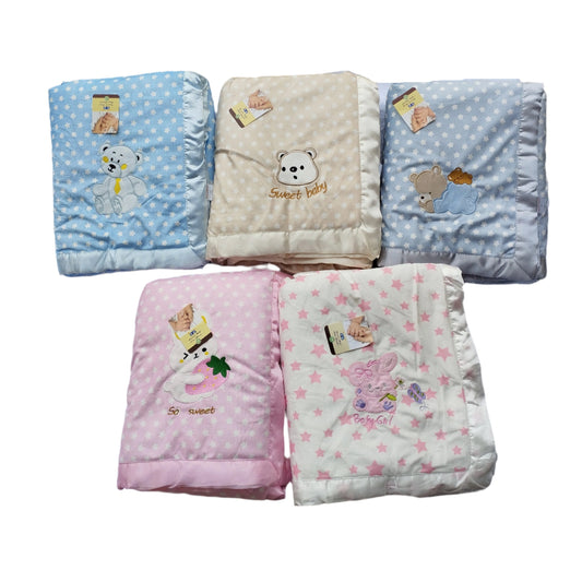 SHAWL STAR BINDED WARM