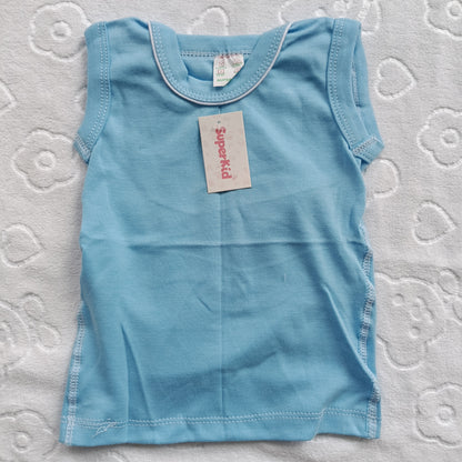 BABY VEST (COLOURED SUPERKID)