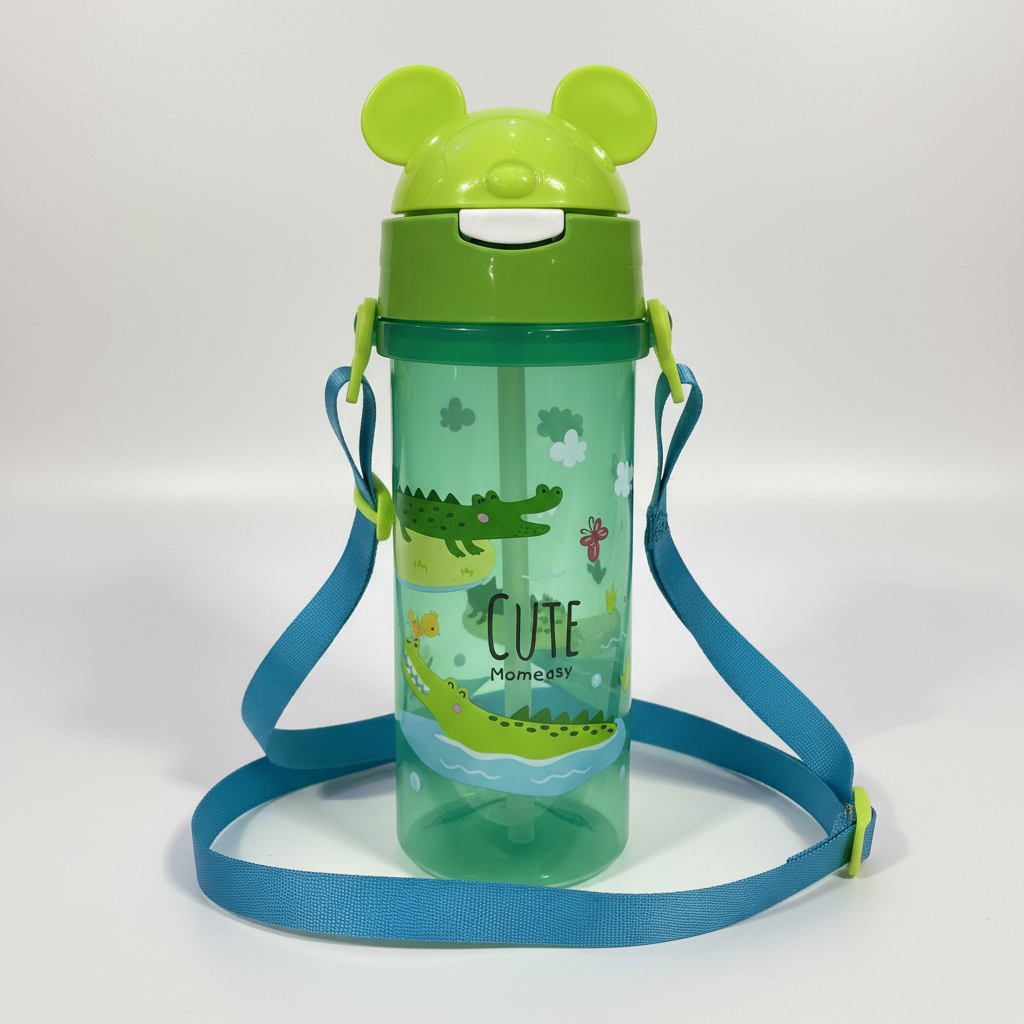 Green Crocodile Kids Bottle
