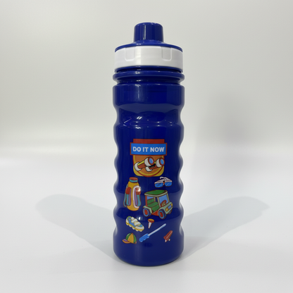 Navy Blue Kids Sports Bottle