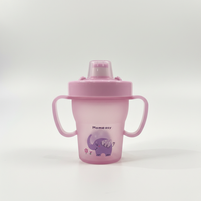 Pink Dinosaur Baby Sippy Cup