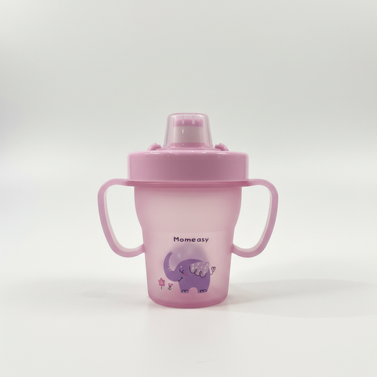 Pink Dinosaur Baby Sippy Cup